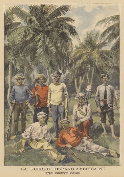 La Guerra Hispanoamericana: rebeldes cubanos de French School